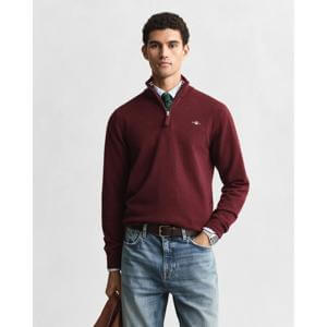 GANT Superfine Lambswool Half-Zip Sweater